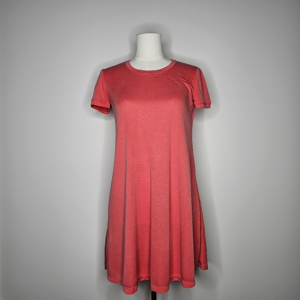 BCBGMAXAZRIA Short Sleeves Tshirt Dress